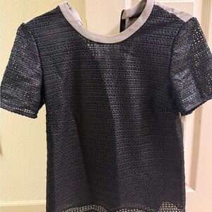 Elegant Black Lace Blouse